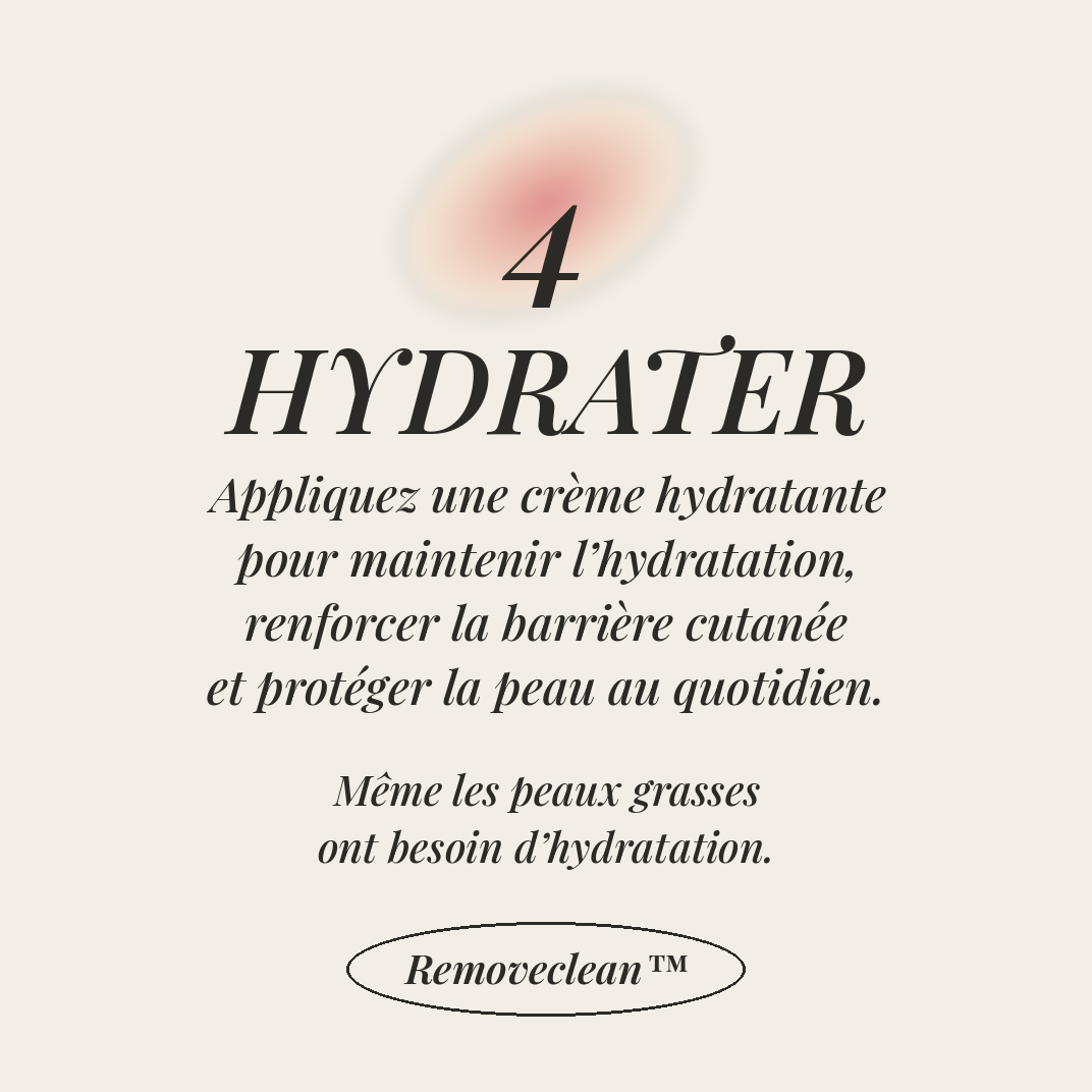Étape 4 : Hydrater